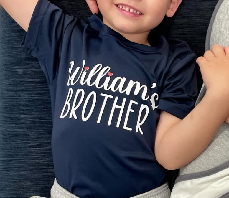 Navy - Brother Tee - Youth