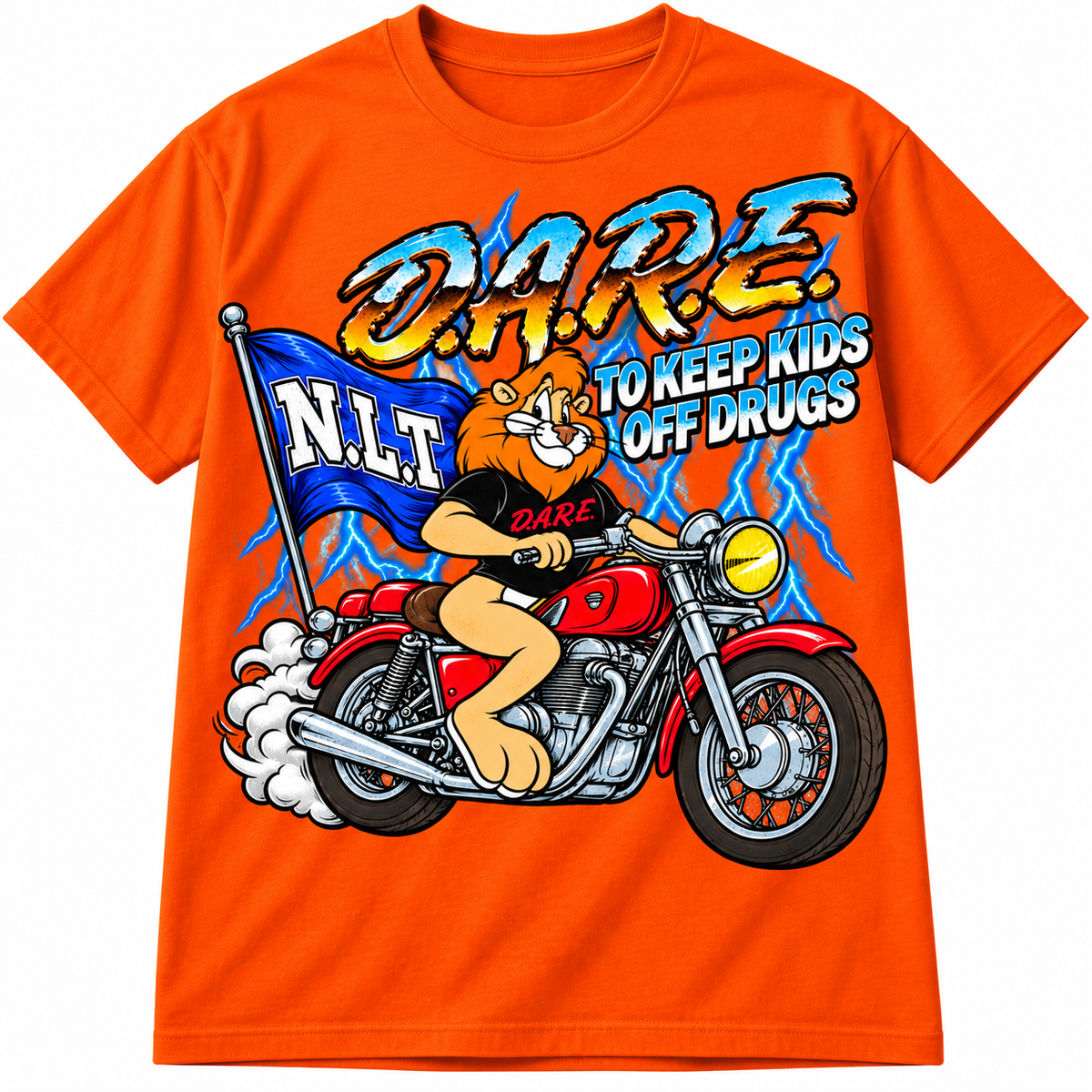 DARE - NLT Tee Red or Orange