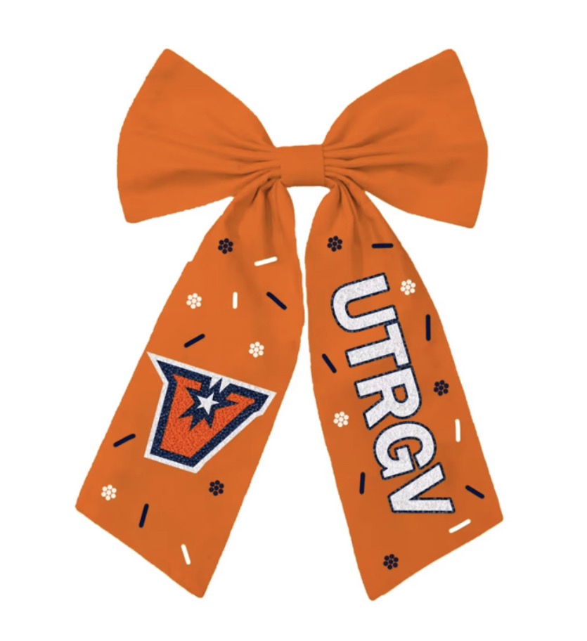 Embroidered School Spirit Bows